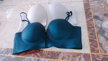 Product Review of Áo lót nữ bra 4cm chống tụt cúp ngang nâng đẩy cài trước không dây women M946. Voi Nhung from T**n N** 1