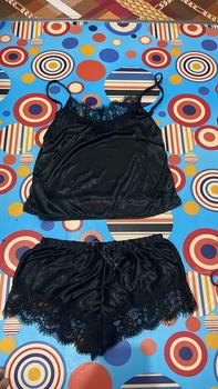 Product Review of Piyama Setelan Celana Baju Tidur Kamisol Pakain Wanita Santai  Fit Panjang 1061 from M**l 0
