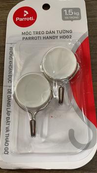 Product Review of Móc Treo Dán Tường Đa Năng, Bộ 4 Chiếc, Treo Chìa Khóa, Đồ Dùng Nhà Bếp, Vật Dụng Nhà Tắm - Parroti Handy HD03 from A** P**g 0