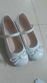 Product Review of Giày Nữ Đế Cao Mũi Tròn 3p Da Mềm Buộc Nơ Điểm Nhấn Gót 3-5cm - Shoes from C**e 0