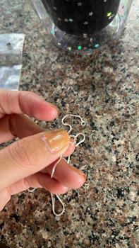Product Review of Dây chuyền bạc ta Lopa dáng dây trơn mặt gâu xinh xắn đáng yêu from m**a ** 0