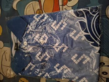 Product Review of เสื้อคอปกเนื้อผ้าดีลายตะขอสิงห์ from ว**น 0