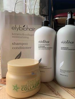 Product Review of Cặp gội xả ELY BIOHAIR (2 chai 1000ml)  mượt tóc, kiềm dầu cho tóc, thơm cánh hoa from N** H**u 0