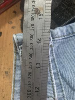 Product Review of Quần Jean Ngố Ống Rộng Bigsize, Màu Đen 3003/ Xám 3004/ Nhạt 3006 Lưng Cao Không Giãn Bigsize 55-90kg from N**n L** 0