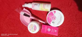 Product Review of Bundle Isi 5 Misonells Hb booster 250gr & Bleaching Licorice+Aha Bodyserum from K**a D**0 0