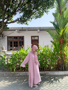 Product Review of MAXI DRESS OUTER DURAN PREMIUM B340 Dalaman Fit Layer Muslim from r**a 1