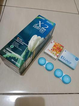 Product Review of SOFTLENS EL COCO AIRY CHARCOAL/NUDE/OLIVE 15 MM ( NORMAL ) Eye Soflens from P**s 1