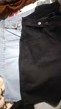 Product Review of Quần Jean Ngố Ống Rộng Bigsize, Màu Đen 3003/ Xám 3004/ Nhạt 3006 Lưng Cao Không Giãn Bigsize 55-90kg from B**h a** l** h**h p**c 1