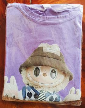 Product Review of MXC T-SHIRT （1015）เสื้อยืดLabubu ตัวฮิตมาแรง น่ารักมากๆ เสื้อแขนสั้นแฟขั่นหญิงและชาย from Y**t S** 0