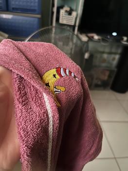 Product Review of 【3 Seconds Quick Dry】Korean Cute Hair Cap Embroidery Shower Cap Bathroom Turban Wrap Towel Shower Hat from A**e C**a 0