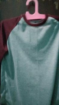 Product Review of Kaos Raglan Wanita Lengan Panjang - Baju Reglan Cewek Polos - Ukuran S M L XL from d**h 0