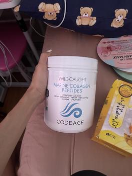 Product Review of (COLLAGEN XANH) Bột Collagen thủy phân  MARINE COLLAGEN DEAGE 450g hỗ trợ da, tóc ,móng ( Tặng quà theo lựa chọn ) HUYỀN CODEAGEPEPTIDES CO from N**a 0