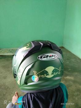 Product Review of Helm Dewasa GHM Double Visor Revo Redbulls SNI Terlaris Termurah from y**o 0