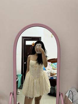 Product Review of Váy Dolly - Váy thiết kế Sassysis tùng phồng vải ren from ✨**✨ 3