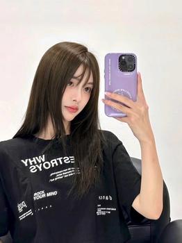 Product Review of Thuốᴄ nhuộm tóc màu NÂU LẠNH. không tẩy, LIN_COLOR, tặng kèm oxy trợ nhuộm và bao tay,trùm đầu, bịt tai đổi màu tóc Women Nữ Dưỡng Tóc from N**i 2