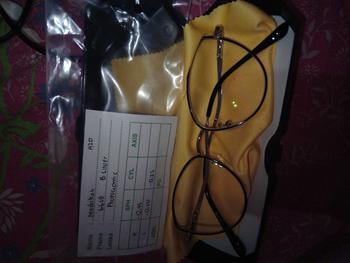 Product Review of (BELI1 GR4T1S 1)FRAME KACAMATA BESI CAT EYE QINAN SERIES Bluecromic Frame Perempuan Antiradiasi Blueray Cewek Lensa Photocromic Glasses Eyewear from 제** 2