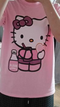 Product Review of TRENDYBOUTIQUE- ÁO PHÔNG CỘC HỒNG HỌA TIẾT MÈO from E** b** c**g O** 0