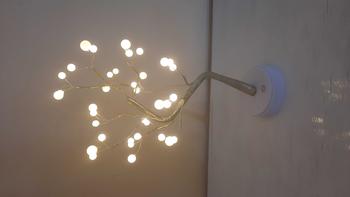 Product Review of Lampu Tidur Model Pohon Ranting Unik Colokan USB / Tenaga Baterai Dekorasi Kamar Kawat Tumblr Led/Led Tree Romantic Night Light Meja Samping Tempat Tidur Hadiah Ulang Tahun Lamp Led Plastik from m**😉 1