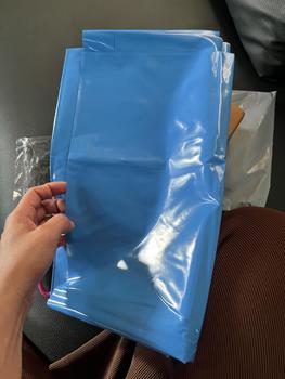 Product Review of ผ้ายางปูเตียง ผ้ายางปูเตียงผู้ป่วย ผ้ายาง 2 หน้า ผ้ายางรองฉี่ พลาสติกรองที่นอน ผ้ายางรองที่นอนผู้ป่วย ผ้ายางอเนกประสงค์ from N**✨ 1