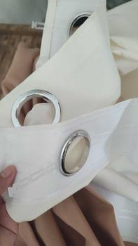 Product Review of Plain Non-Blackout Curtain With Ring - Cream Set | 3in1 set from b**o 2