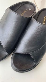 Product Review of DÉP DA CAO CẤP HỞ MŨI CAO 7CM Nữ DéP Shoes from M** Ổ** 2** 0