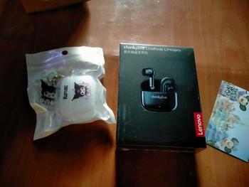 Product Review of Lenovo LP40 PRO  หูฟัง TWS หูฟังบลูทูธ ไร้สายบลูทูธ 5.1 เวอร์ชันใหม่ พร้อมไมค์ IPX5 พร้อมไมโครโฟน สําหรับ IOS Android from A**S 1