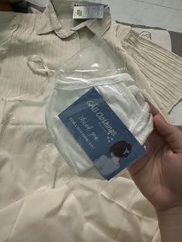 Product Review of Váy sơ mi nữ cổ đức dáng dài váy polo dáng dài chất liệu đũi gân dáng dài kèm váy 2d 6 màu siêu xinh 40-70kg from n**_ 1