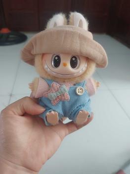 Product Review of （chỉ quần áo）17cm Labubu Macaron Quần áo,Quần áo hộp 17cm cho mặt dây chuyền vinyl váy quần áo búp bê from M** 0