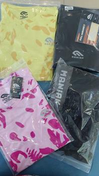 Product Review of MANIAK Baju Olahraga Lengan Pendek Wanita Corak Motif Atasan Senam Running Lari Zumba Gym Fitnes (MP02 S/S) from s**h 0