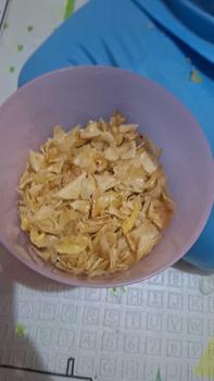 Product Review of 500Gram Keripik Kriwil Pedas Daun Jeruk & Keripik Kriwil Original 500 Gram Keripik Kriwil Sari Asih Cemilan Food Snacks Asin Kerupuk Kerupuk from H**a 1