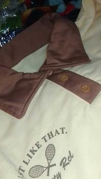 Product Review of JUST LIKE THAT SWEATER CROOPE - SWEATER CROP WANITA KERAH KANCING baju bandung Fit Fleece from i**l 2