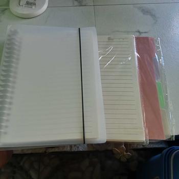 Product Review of LR [Ready Stock] Notebook A5/B5/A4 Refillable Binder Cover Notebook Binder Notebook Refill from 👾**👾 2