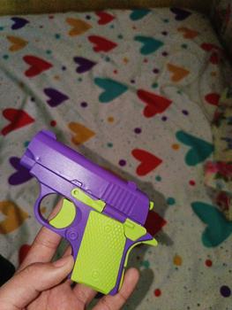 Product Review of Mini Turnip Toy Gun Model Dismantling and Reassembly 3D Gravity Children’s Gifts Christmas Holiday Present from @**n C**a 1