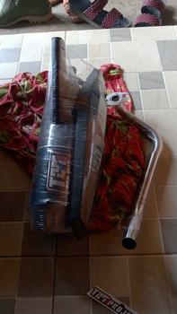 Product Review of Knalpot TZM Project Beat Genio Scoopy Mio Suara bas Gerung adem Motorcycle Motor from D**🔥 2