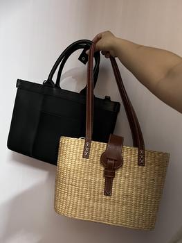 Product Review of Túi Square Basket Lục Bình Quai Da Nữ Thời Trang Chu Du - Da Tổng Hợp Nâu - Size Trung from b**5 0