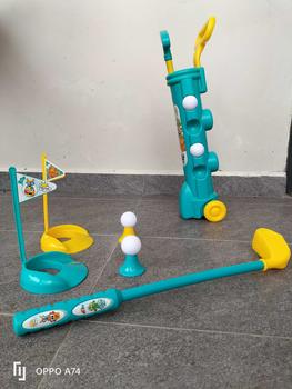 Product Review of Era Maju Ready Stock Kid Golf Training Trainer Club Early Educational Good Sport Fitness Exercise Light Ball Toy Mainan Budak Murah Jualan from M**n P**t M**n ** 0