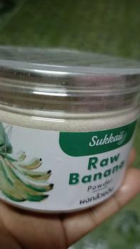 Product Review of ผงกล้วยน้ำหว้าดิบ Raw Banana Powder 150g from ส**p 0