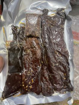 Product Review of Thịt Lợn Bản Sấy Khô Chuẩn Vị Tây Bắc 500g - Công Tình Tây Bắc - Kèm Túi Chẩm Chéo - Đồ Ăn. Food Chua Snack from l**y 1