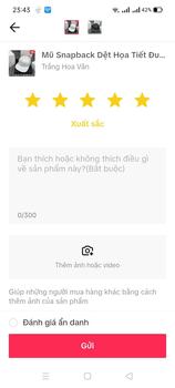 Product Review of Mũ Snapback Dệt Họa Tiết Đuôi Da Bấm Nón Snapback Hoa Văn Hat Tulip from M**h N**c 0