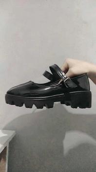 Product Review of Sepatu loafers wanita sepatu Loly MJ Hitam Putih Shoes Sandal Sendal fantofel  korea from c**y 1