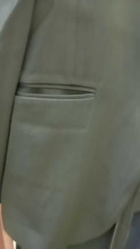 Product Review of Áo blazer cổ tròn 2 nắp túi sườn chất chéo Hàn YOONA - NT18S160DE from H**g 0