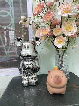 Product Review of Con Heo Capybara, Thiết Kế Hoạt Hình Dễ Thương, Đồ Thủ Công Để Bàn, Con Lợn Guinea, Đồ Trang Trí Nhà Cửa, Tiết Kiệm Tiền Mặt Dung Tích Lớn, Hàng Mới Về from V** L**g 0