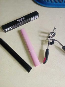 Product Review of 1PCS/3PCS  SET PINKFLASH Waterproof Mascara Stamp Eyeliner Black Heart Eyelash Curler Eye Makeup Set Cosmetic from _**💗 0