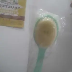 Shower Puff Tongkat Sikat Pembersih Punggung Spons Busa Mandi 2 in 1