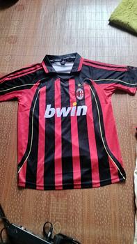 Product Review of Bộ quần áo bóng đá, đồ đá banh ACMILAN ĐEN ĐỎ logo THÊU vải thun lạnh cao cấp loại I Top Sport from u**7 0