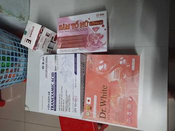Product Review of ( BIẾU 1 LỌ VITAMIN E ) (COMBO ĐẶT BIỆT VIPP PHIÊN BẢN 2 LỌ ) SÂM TỐ NỮ ESTROGEN VIPPX10 2 LỌ 60 viên - TRẮNG DA NGÀY VÀ ĐÊM WHITE SKIN 2 lọ 60 viên -TRANEXAMIC ACID  2 lọ 60 viên - 1 lọ Vitamin E Omega 30 viên - thực phẩm hỗ trợ bổ sung chăm sóc sắc đẹp from 1**9 0