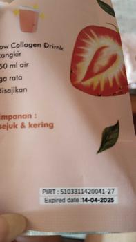 Product Review of Qbast Qelsea 5 Pcs Glutathione 360 mg Collagen Drink Pencerah Mencerahkan from N**a 3