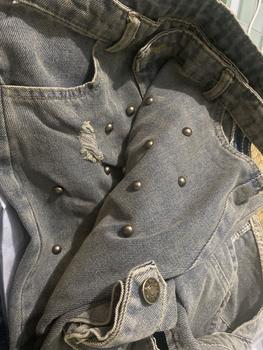 Product Review of Áo Khoác Vest Denim, Phong Cách Cổ Điển Dành Cho Nữ, Cạp Cao, Váy Dài Xẻ Tà, Xu Hướng Thời Trang Mùa Hè, Bộ Đồ Tuyệt Vời, Cho Nữ from D**0 0