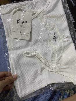 Product Review of Áo Hai Dây Bản To Có Đệm Mút Nữ Cổ Vuông Croptop - 29feb.closet - A401 và A434 Women Voan from H**🥑 0