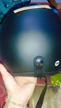 Product Review of Helm Bogo full leher retro premium SNI dewasa hijab Wanita Pria SNI Terbaru Kaca Cembung Motorcycle from m**i 3